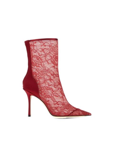 JIMMY CHOO Faiz lace ankle boots