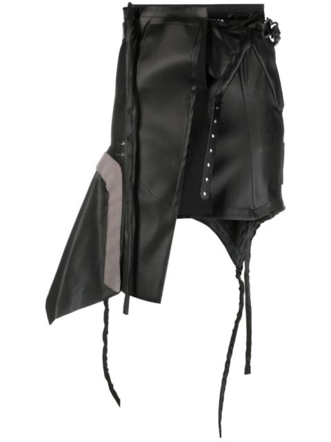 OTTOLINGER Biker asymmetric skirt