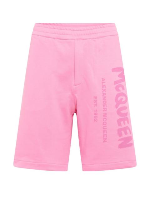 Alexander McQueen Graffiti Short