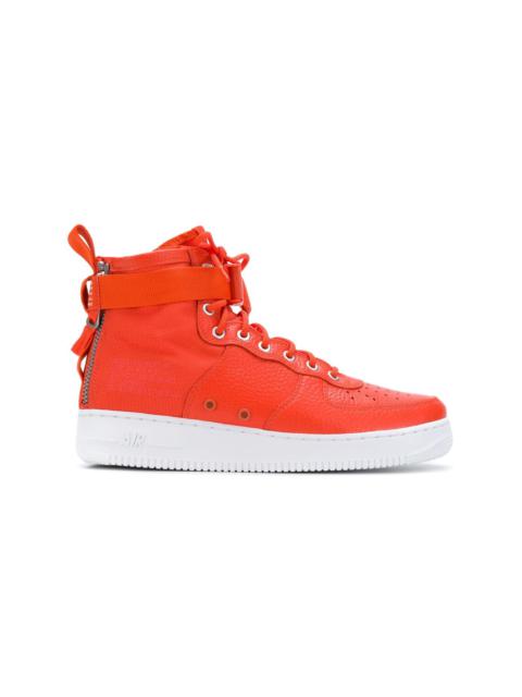 SF Air Force 1 Mid "Team Orange" sneakers