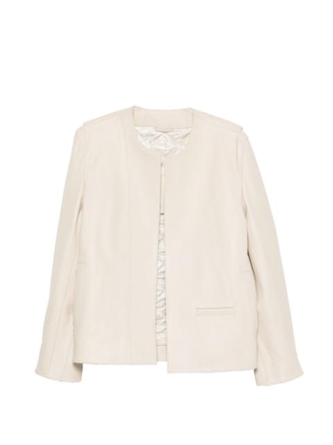 TOTEME minimal biker jacket