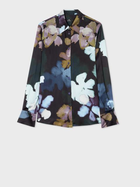 Paul Smith 'Floral Watercolour' Print Shirt