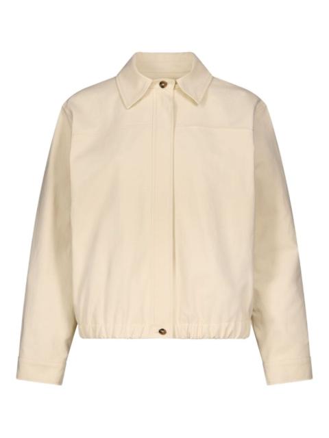 Loulou de Saison Drew elasticated waist cotton jacket