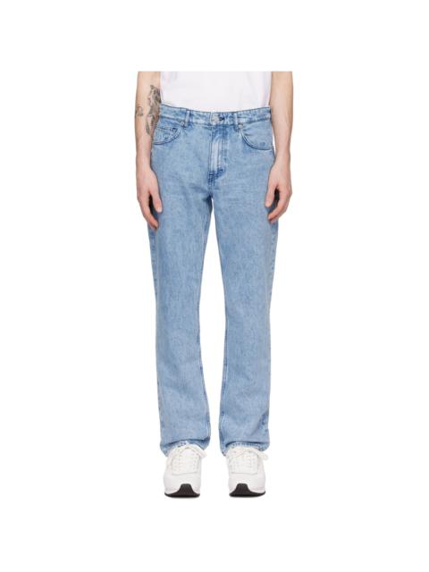 BOSS Blue Relaxed-Fit Jeans