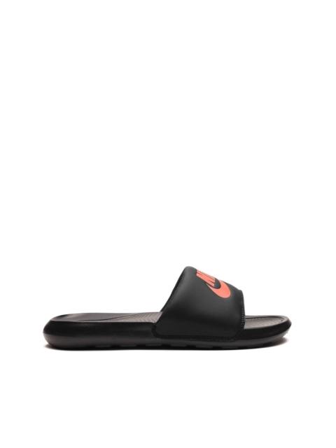 Nike Victori One SB "Black/Team Orange" slides