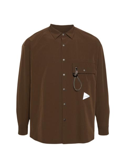 and Wander logo-print shirt