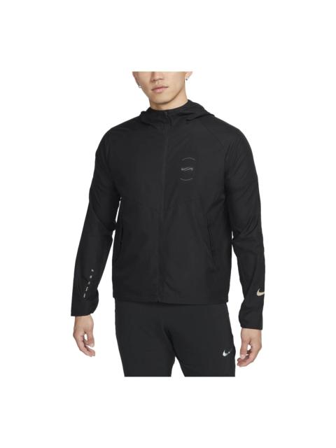 Nike Repel Miler Running Jacket 'Black' FN7285-010