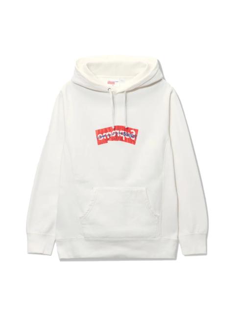 Supreme Comme Des Garcons SHIRT Box Logo Hoodie "SS 17 - White"