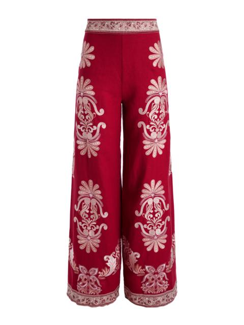 ATHENA EMBROIDERED PANT