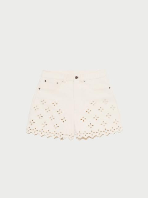 LOEFFLER RANDALL Dover Embroidered Short