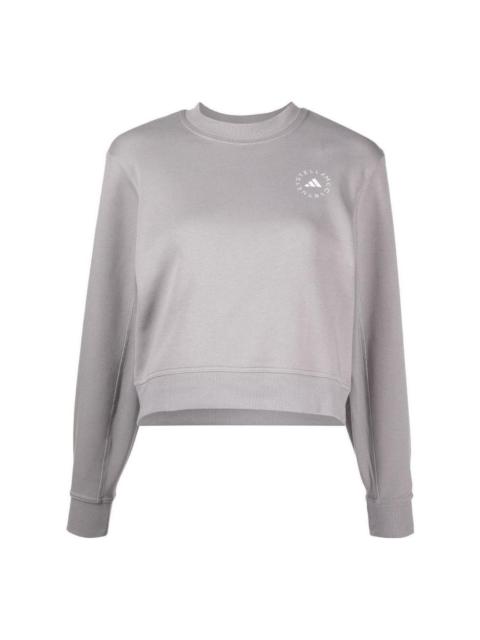 adidas (WMNS) adidas By Stella Mccartney Sportswear Sweatshirt 'Grey' HR2528