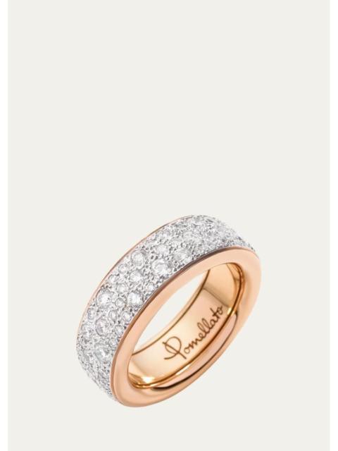 Pomellato 18K Iconica Slim Ring with Diamonds