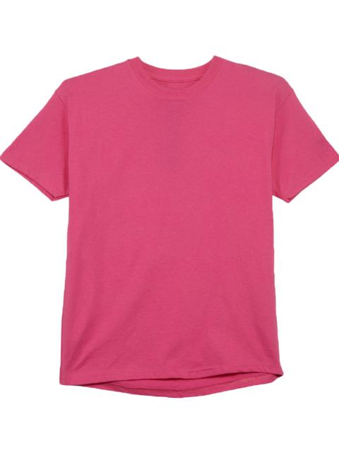 Champion Tagless Short Sleeve Crewneck T-Shirt GS "Wow Pink" T435 Y WOW PINK