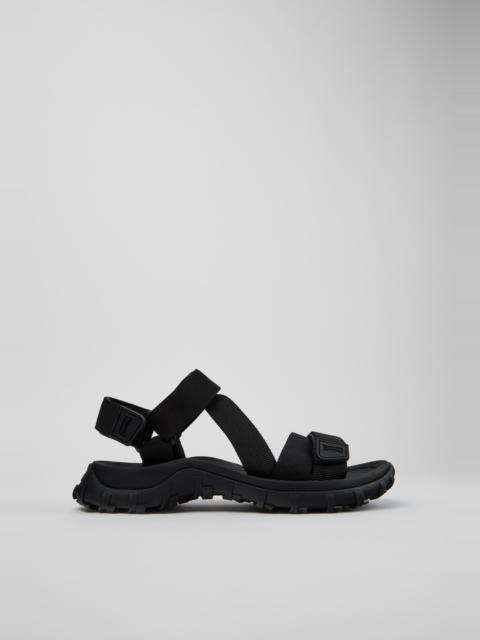 CAMPERLAB Black Textile Sandals for Men.