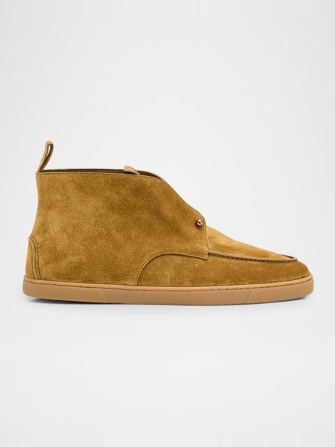 Christian Louboutin Men's Chambeliss Desert Suede Boots
