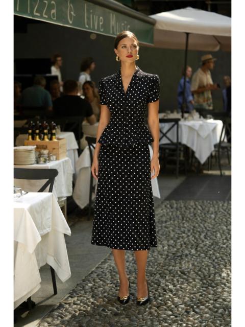 Gaâla Andi Polka Dot Rayon Skirt