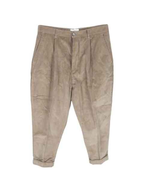 AMI Paris tapered corduroy trousers