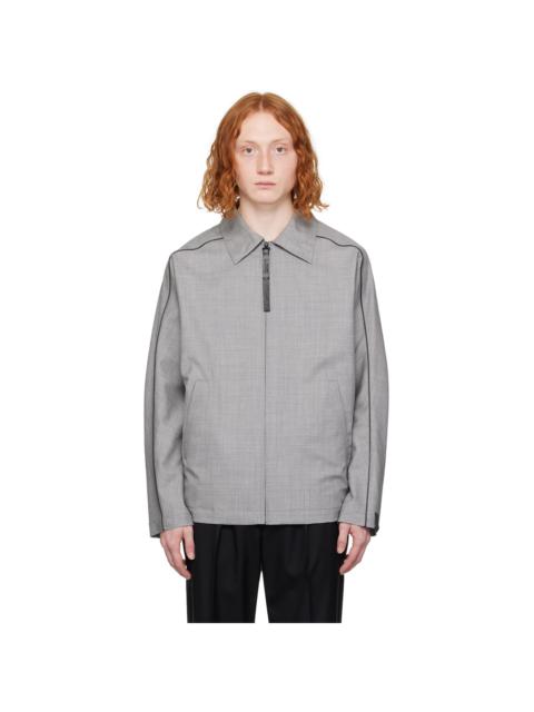 N.Hoolywood Gray Zip Jacket