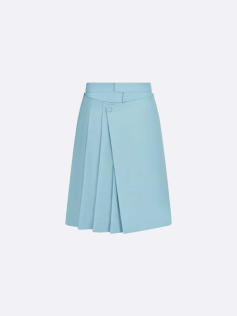 Dior Pleated Kilt-Shorts