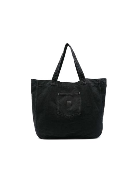 Carhartt Carhartt WIP Rivet Tote Bag Stone Washed Black