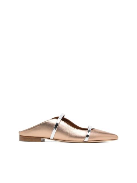 MALONE SOULIERS Maureen 18 metallic flats