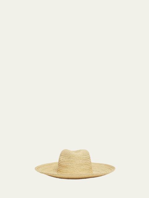 Loro Piana Akemi Straw Fedora