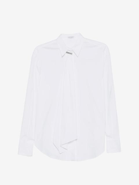 Brunello Cucinelli Monili-embellished shirt