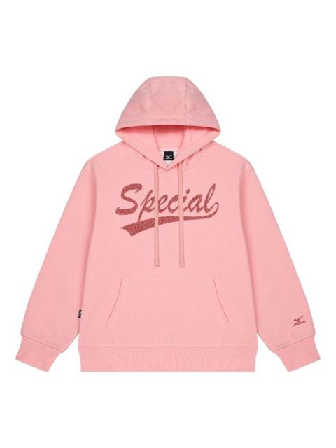 Mizuno Mizuno Logo Graphic Hoodie 'Pink' A2CA2A35