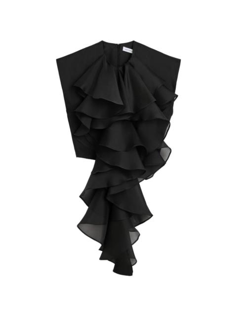 VIKTOR & ROLF Jabot Organza top