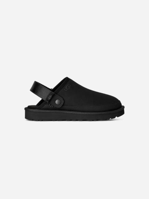 UGG ® Men's Goldencoast Clog II Nubuck Shoes in Black
