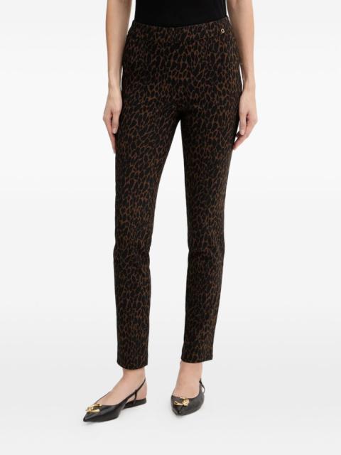 GUESS USA leopard-pattern trousers