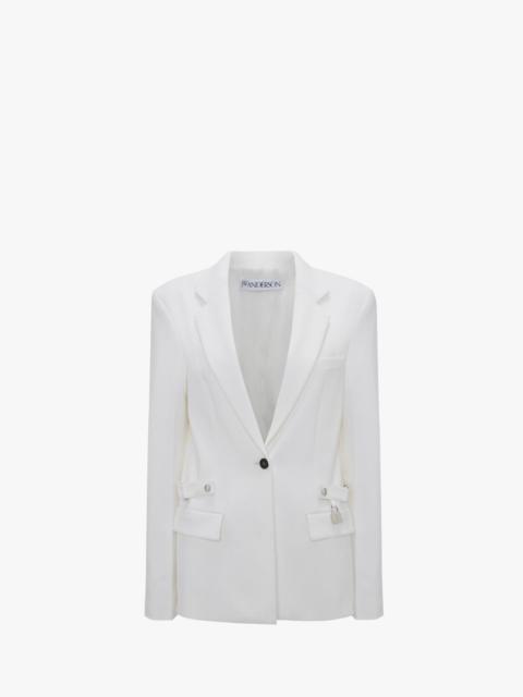 ジャケット J W ANDERSON White stretch polyester blend blazer JW Anderson White stretch polyester blend blazer