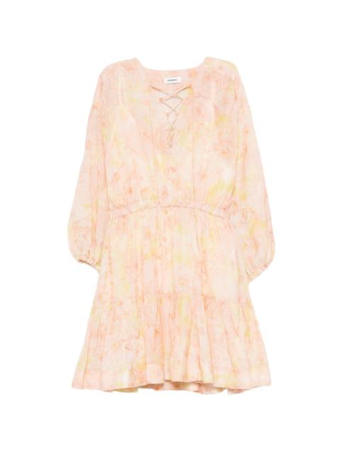 Sandro Provenza floral mini dress