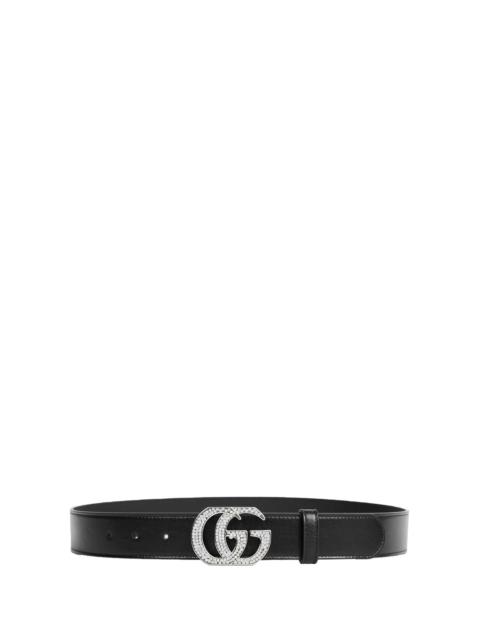 GUCCI Gg Marmont Belt With Crystals