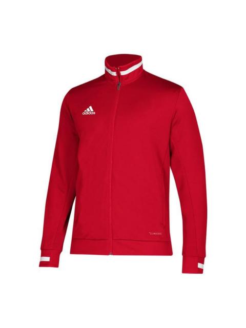 adidas Team 19 Track Jacket 'Power Red White' DX7323