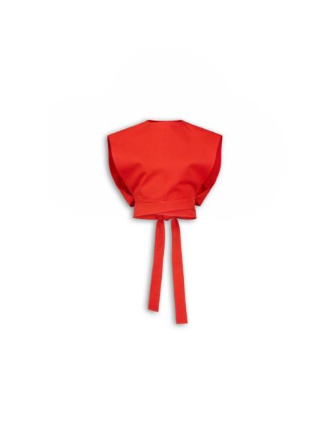 Alaïa BELTED COTTON TOP