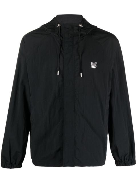 Maison Kitsuné Fox Head-patch hooded windbreaker
