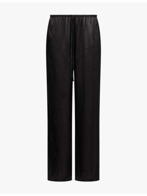 Rails Virgo Straight-Leg Satin Trousers