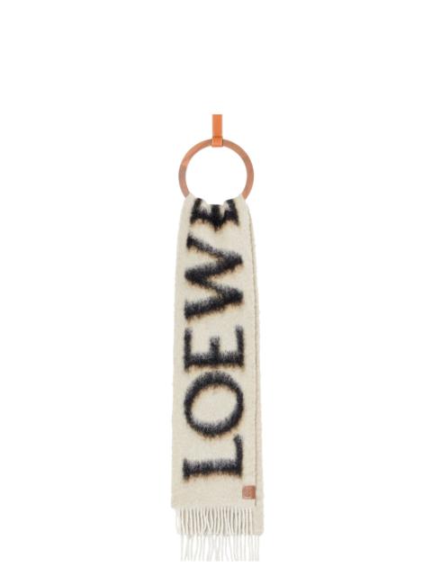 Loewe LOEWE scarf in wool and mohair