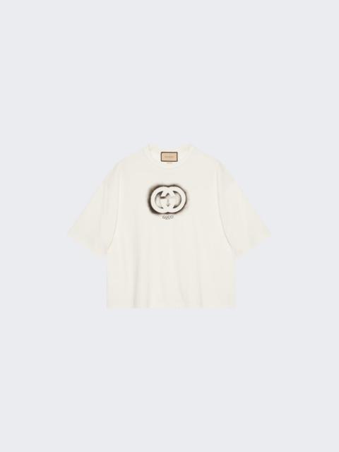 GUCCI Cotton Jersey T-shirt White