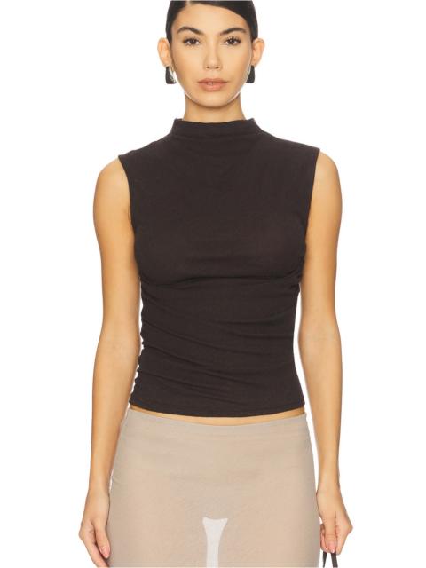 x REVOLVE Cashmere Sleeveless Twist Top