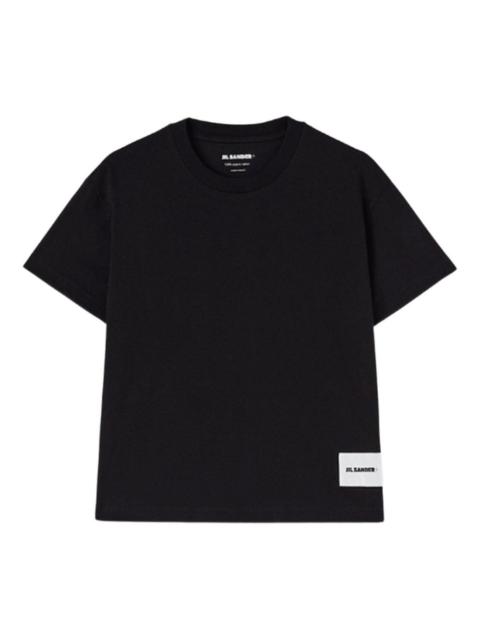 Jil Sander logo-patch T-shirt