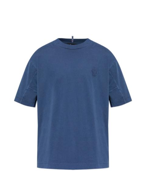 Moncler Grenoble embroidered short-sleeve T-shirt