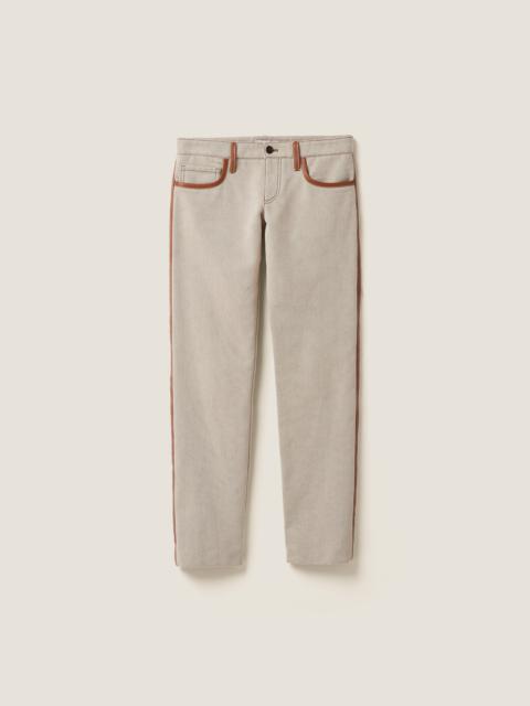 Canvas pants