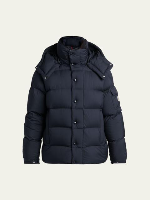 Moncler Grenoble Men's Quilted Hooded Puffer Jacket