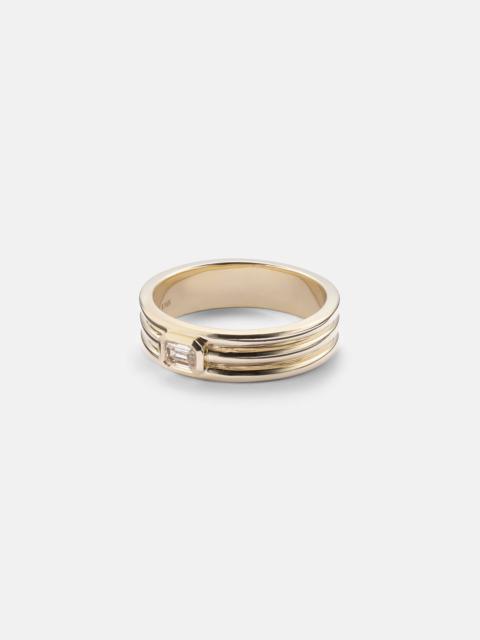 STONE AND STRAND 14kt gold ring with diamond