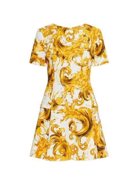 VERSACE JEANS COUTURE Versace Jeans Couture Printed Short-sleeves Dress