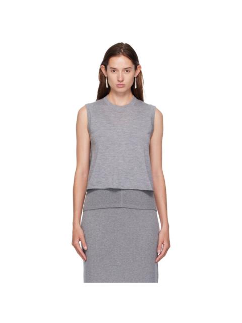 LISA YANG Gray Nali Top