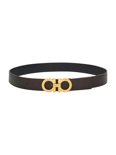 FERRAGAMO Reversible Gancini Belt