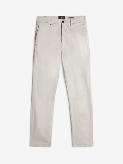 7 For All Mankind Weightless Adrien Chino in Gentle Grey